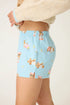 Pj Salvage Flannels Beary Cute Bear Print Flannel Shorts